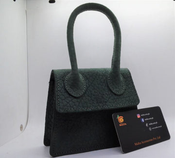 Malta mini bag Green Texture